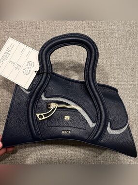 MSCHF GSCT Global Supply Chain Telephone Navy Handbag NWT